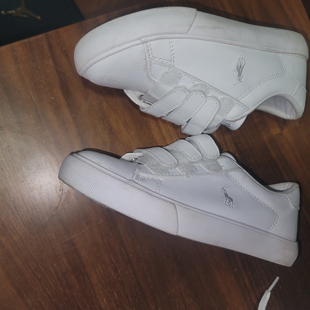 Polo by Ralph Lauren Kids White Sneakers